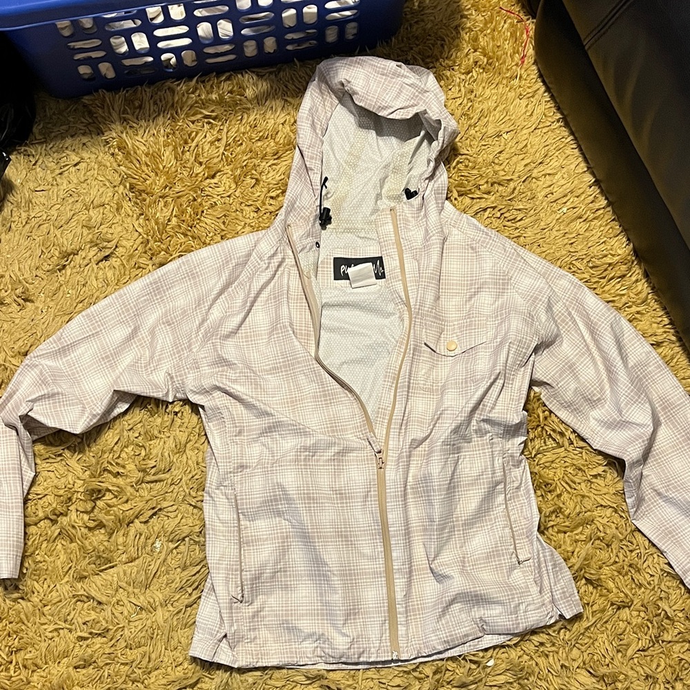 Pulse Women's Light Plaid Utility Jacket